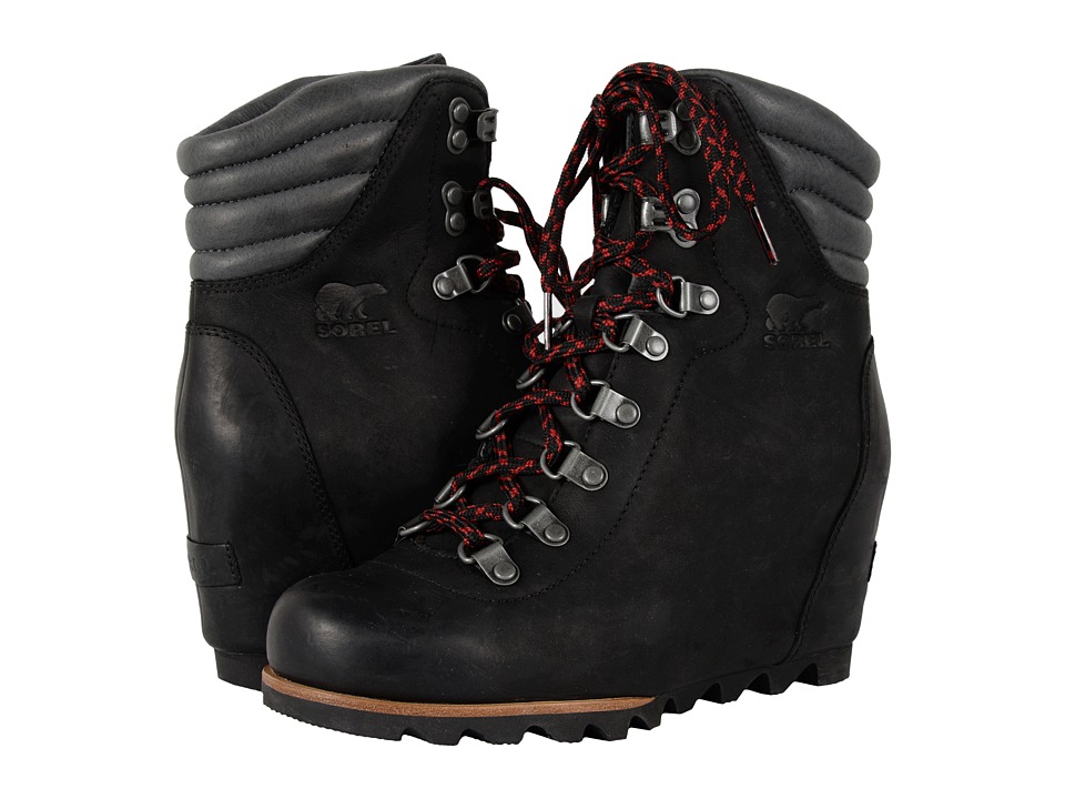 SOREL Conquest Wedge (Black) Women