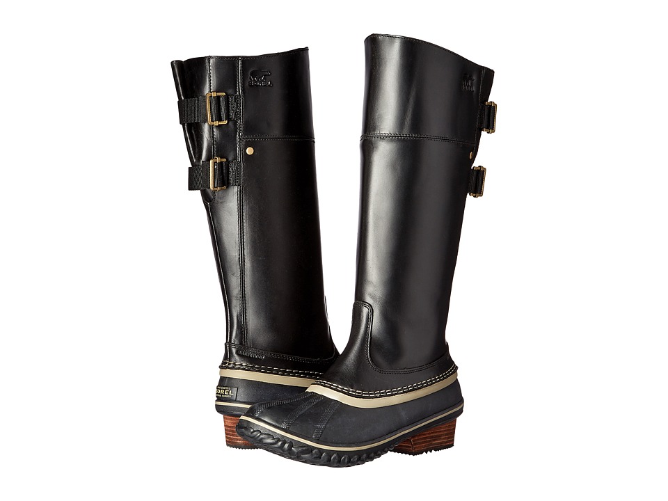 SOREL Slimpack Riding Tall II (Black) Women