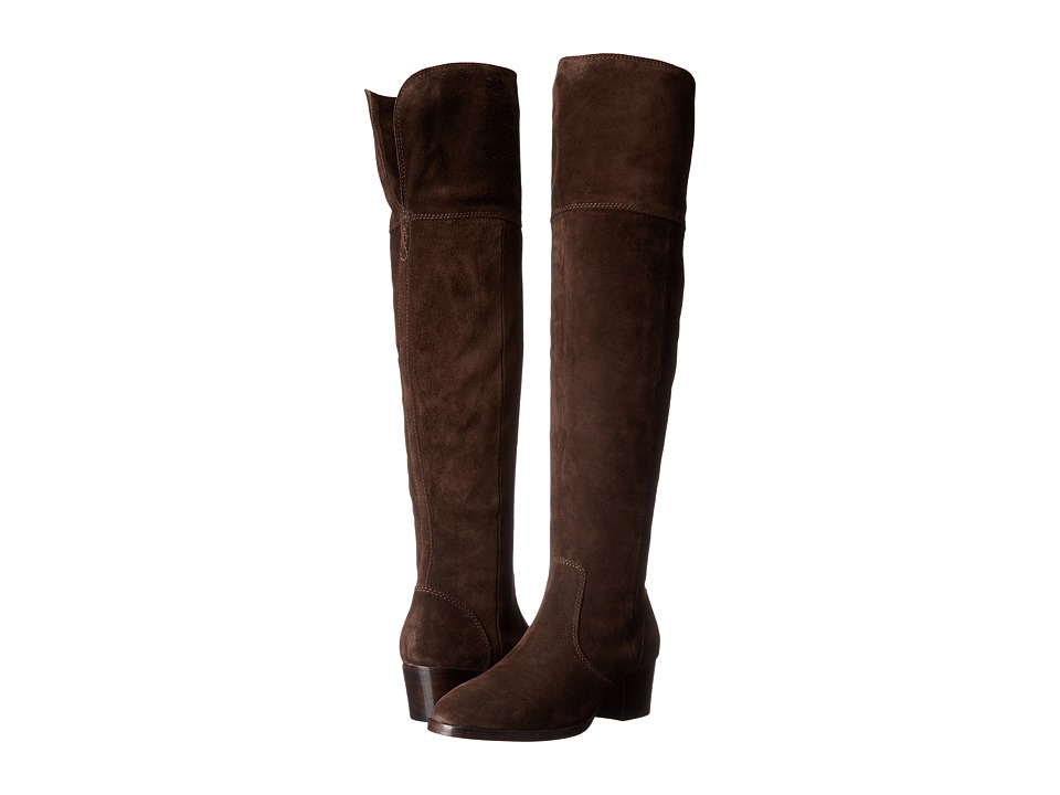 Frye Clara Over-The-Knee (Chocolate Oiled Suede) Women