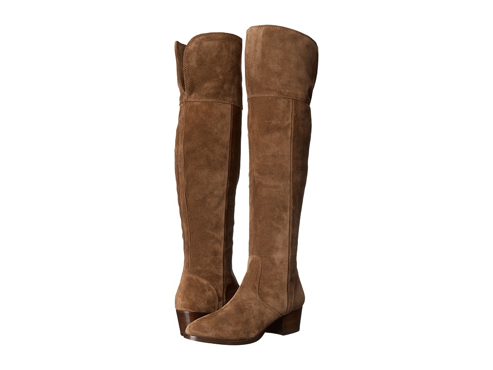 Frye Clara Over-The-Knee (Cashew Oiled Suede) Women