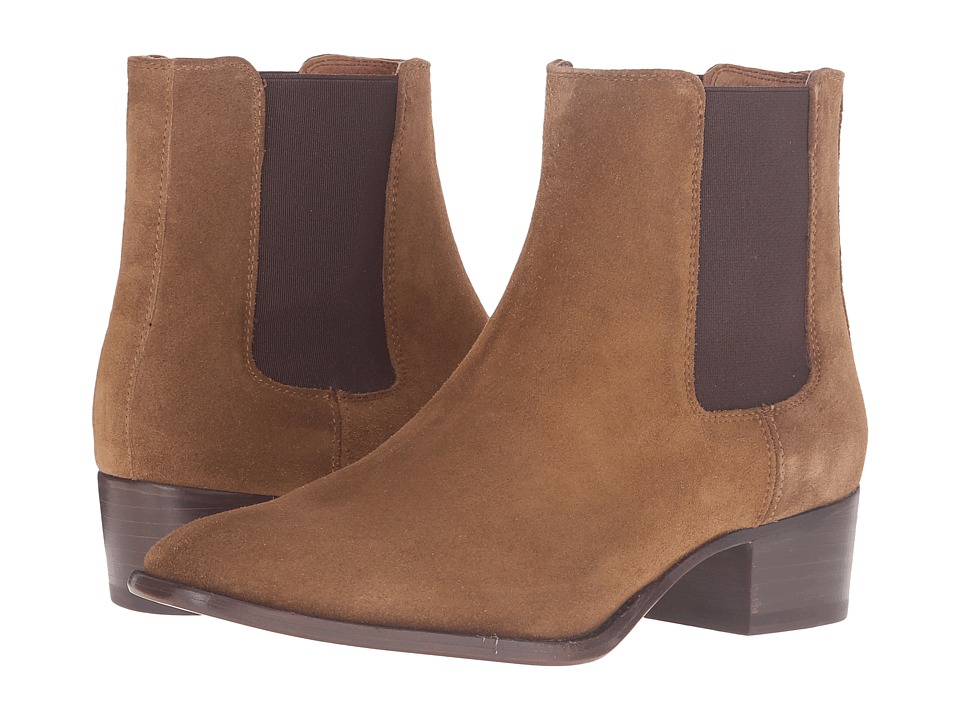 Frye Dara Chelsea (Chestnut Oiled Suede) Women