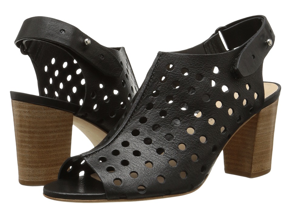 Loeffler Randall Alix (Black Perforated Aviator Calf) Women