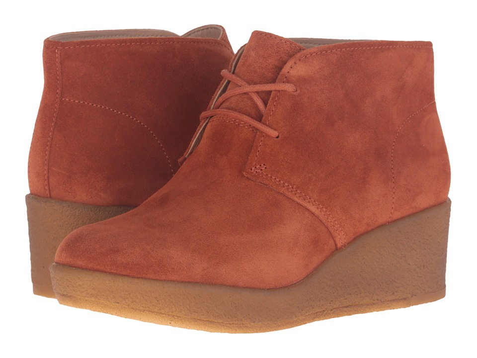 Clarks Athie Terra (Rust Vintage Suede) Women