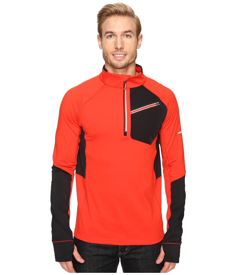 Obermeyer Flight Sport 75Wt Zip Top (Red) Men
