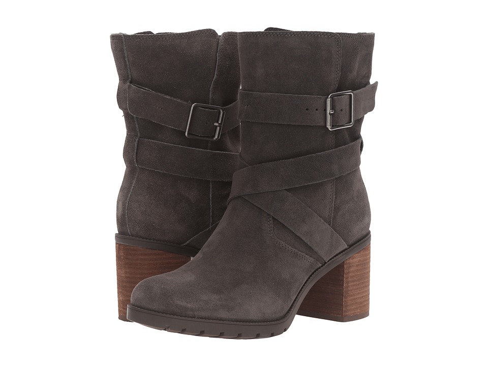clarks ladies grey boots