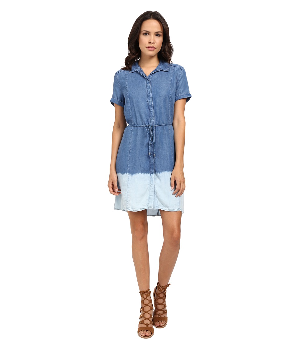 Splendid Sandollar Dress (Medium Wash Dip Dye) Women