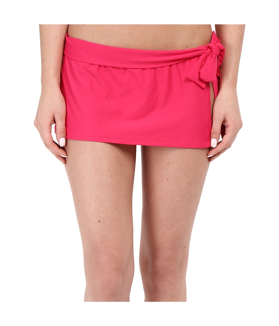 Tommy Bahama Pearl Skirted Hipster Bikini Bottom (Azalea Pink) Women