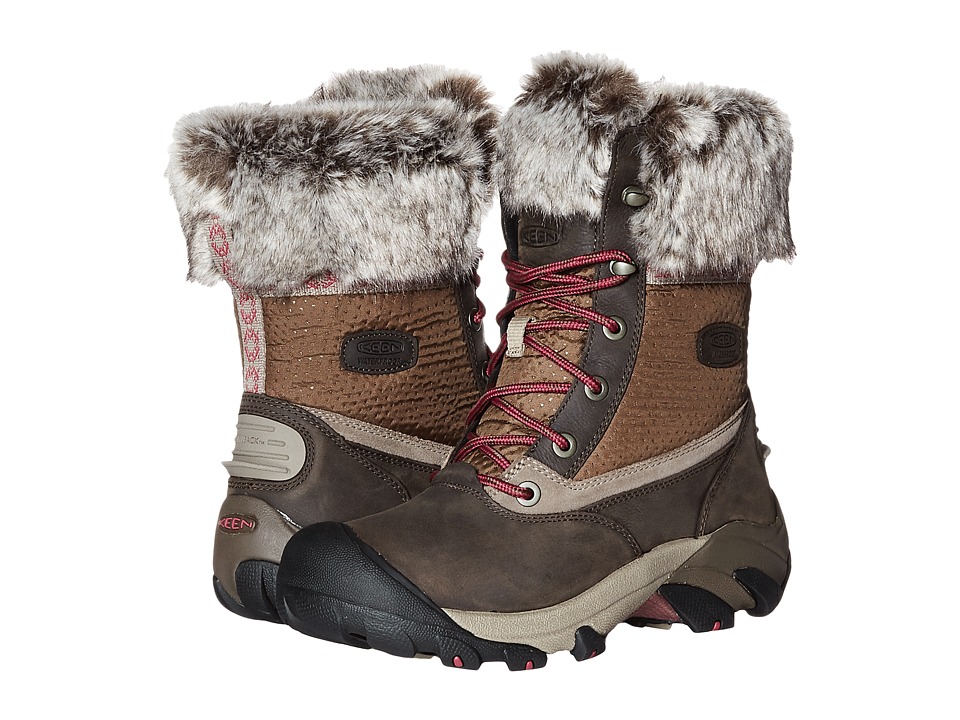 Keen Hoodoo III Low Waterproof (Cascade Brown/Sangria) Women