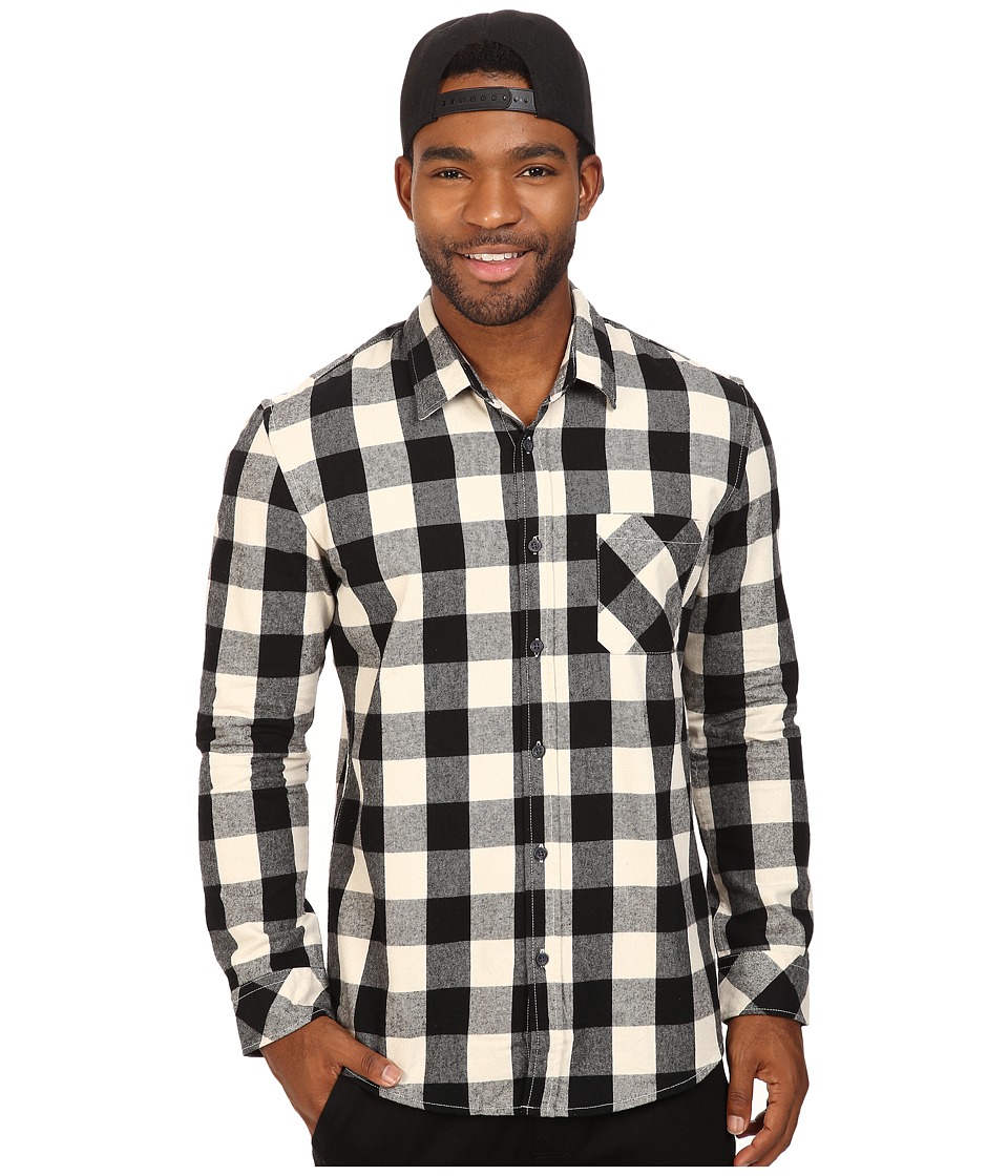 Quiksilver - Motherfly Flannel (Black) Men