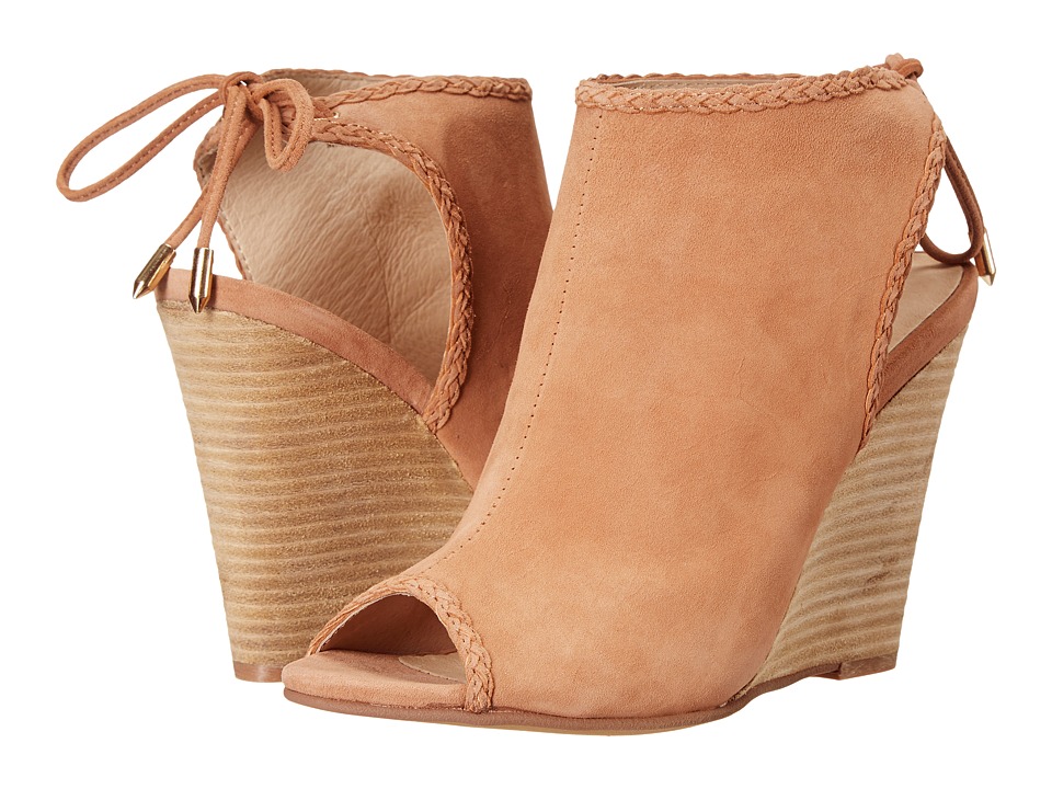 Kristin Cavallari Larox Wedge Sandal (Roebuck Kid Suede) Women