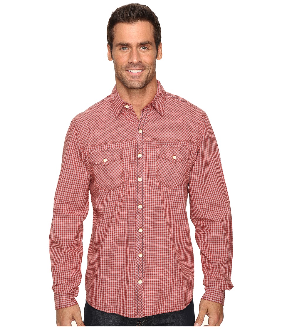 Ecoths Rocco Long Sleeve Shirt (Tabasco) Men