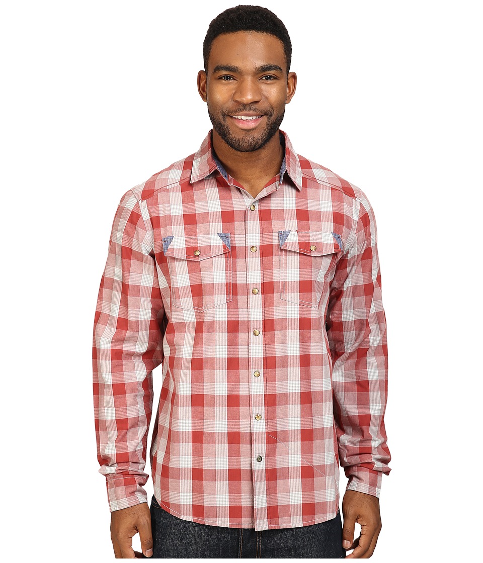 Ecoths Jett Long Sleeve Shirt (Tabasco) Men