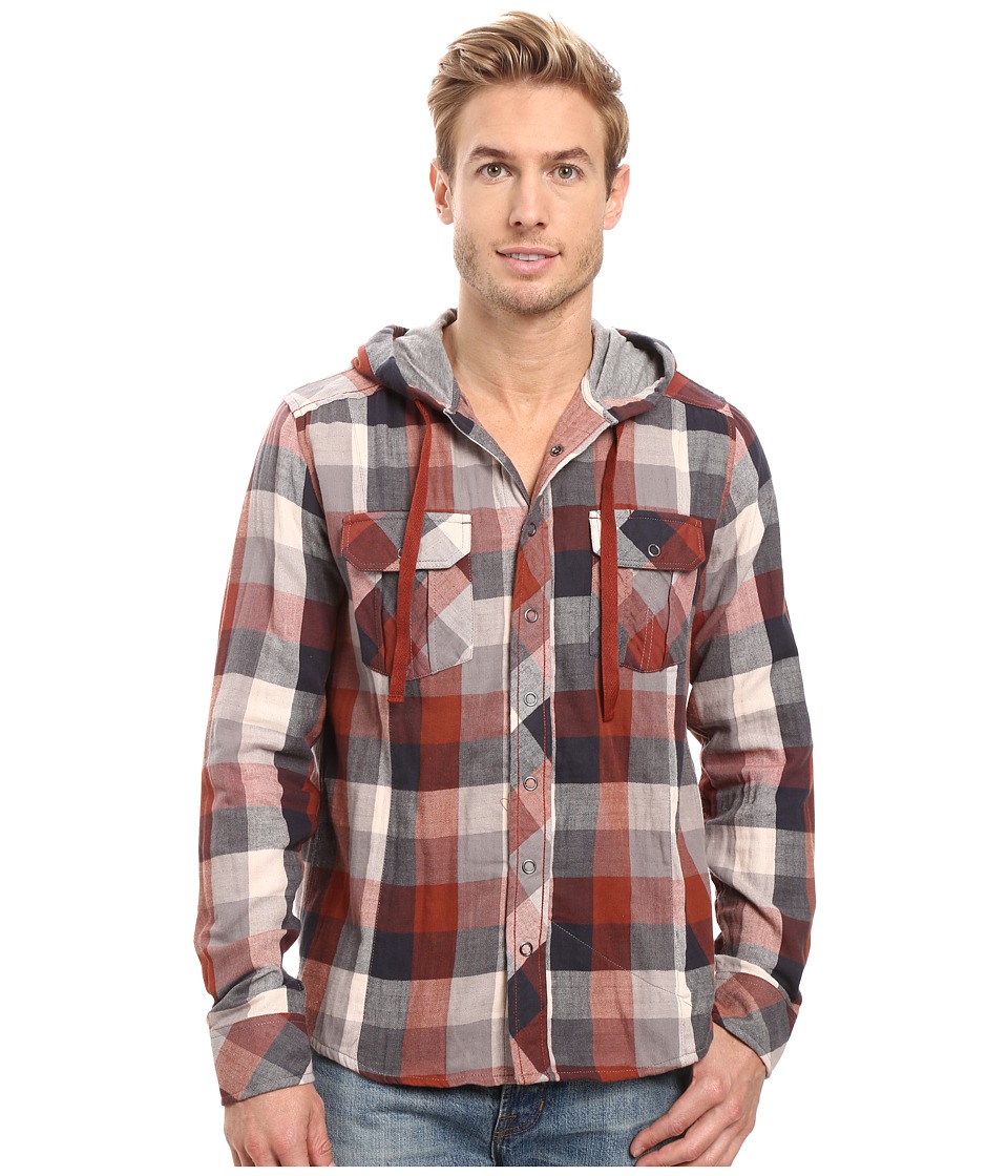Ecoths Rhett Hoodie (Henna) Men