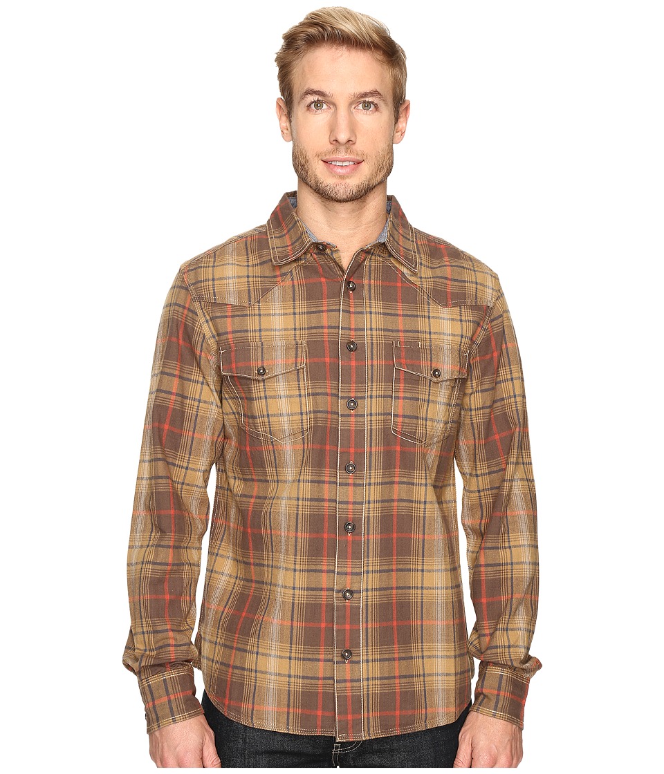 Ecoths Tucker Long Sleeve Shirt (Tarmac) Men