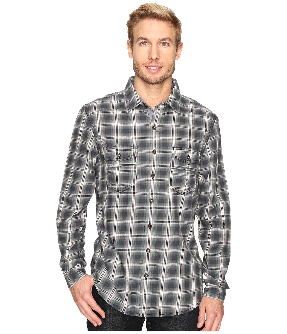 Ecoths Dax Long Sleeve Shirt (Ash) Men