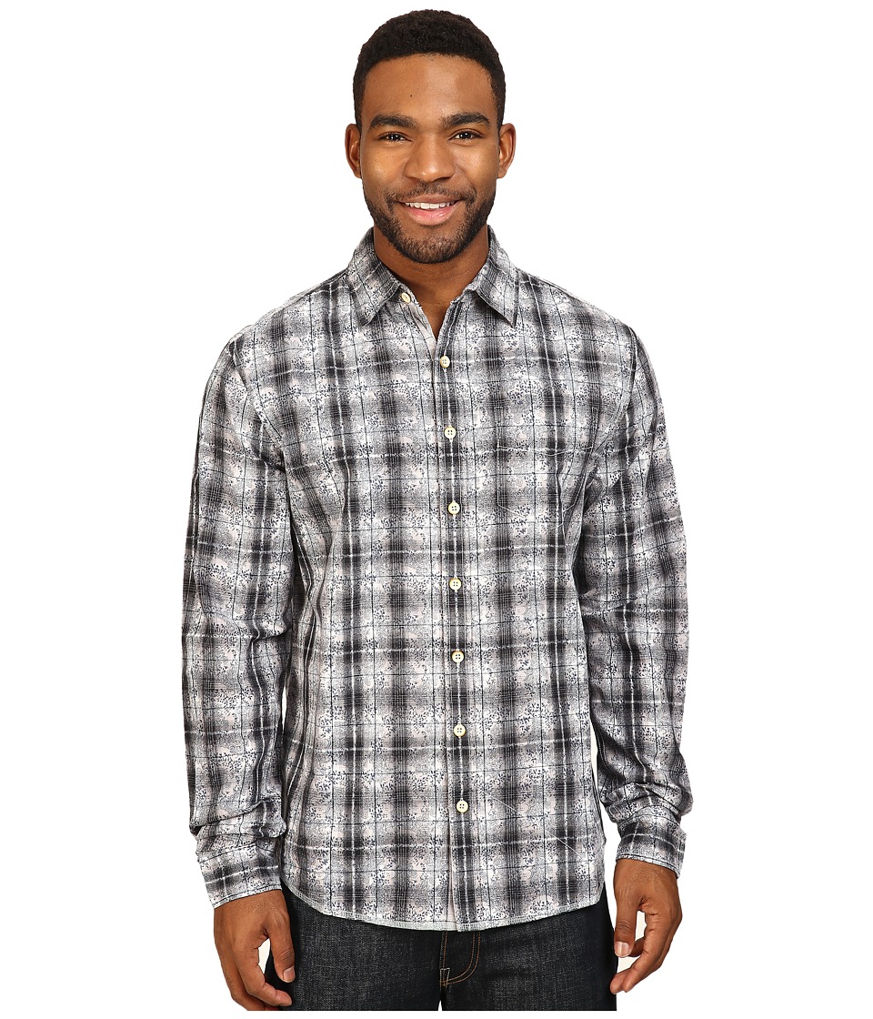 Ecoths Lawson Long Sleeve Shirt (Black) Men