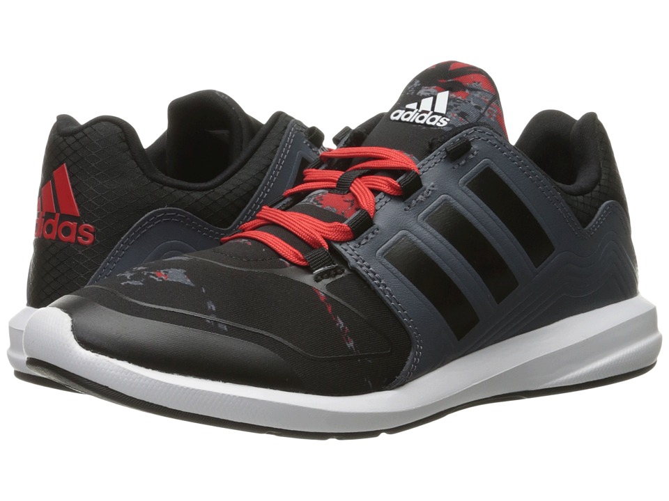 adidas Kids S-Flex (Little Kid/Big Kid) (Black/Vivid