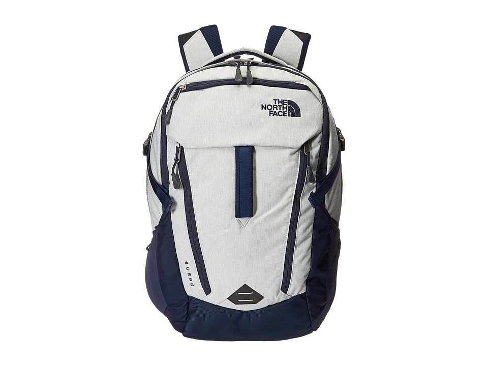 UPC 881862444702 product image for The North Face - Surge (High Rise Grey/Cosmic Blue) Backpack Bags | upcitemdb.com