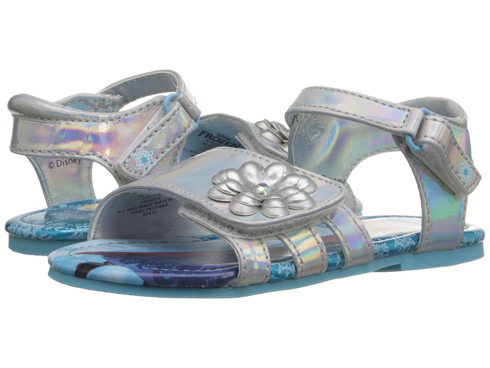Josmo Kids Frozen HL Sandal (Toddler/Little Kid) (Silver/Blue) Girls Shoes