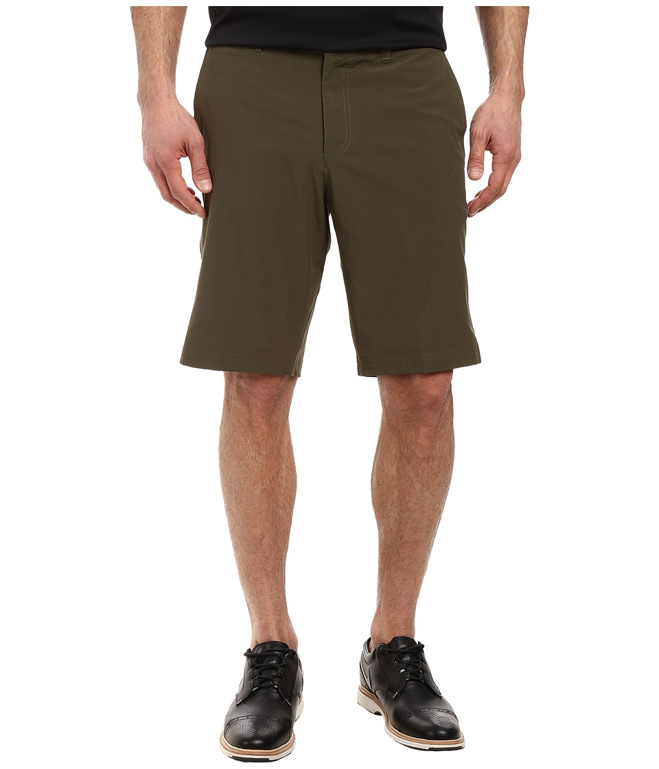 Nike Golf Flat Front Stretch Woven Shorts (Cargo Khaki/Dark Grey/Wolf Grey) Men
