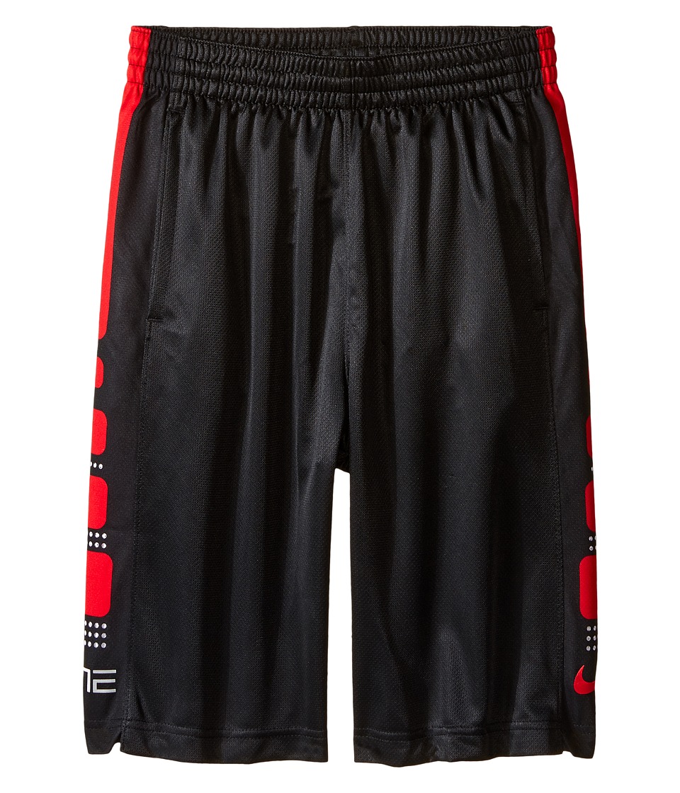 red and black nike basketball shorts