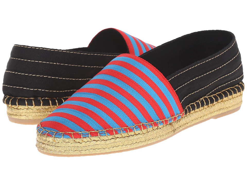 Marc Jacobs Sienna Flat Espadrille (Blue/Red) Women