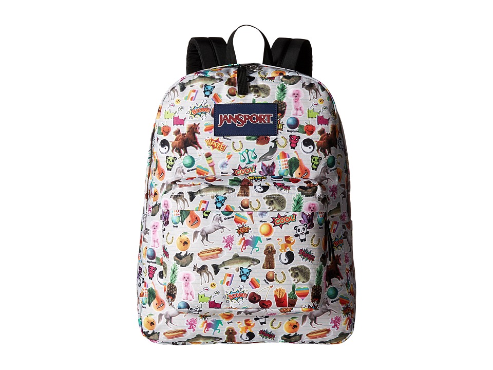 UPC 888656419946 product image for JanSport - SuperBreak (Multi Stickers) Backpack Bags | upcitemdb.com