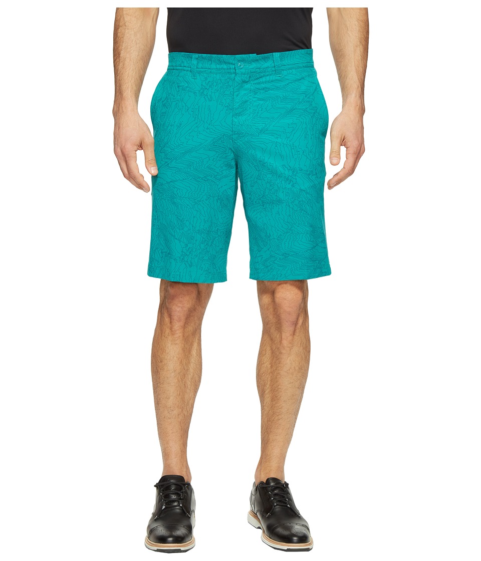 Nike Print Shorts (Rio Teal/Wolf Grey) Men