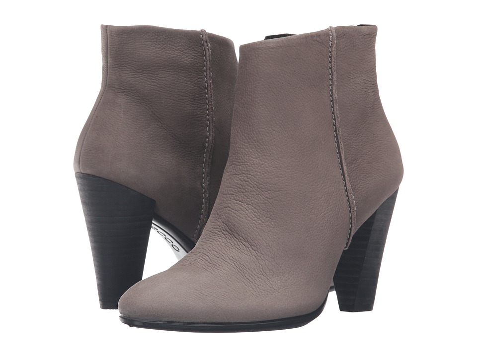 ECCO Shape 75 Bootie (Warm Grey Cow Nubuck) Women