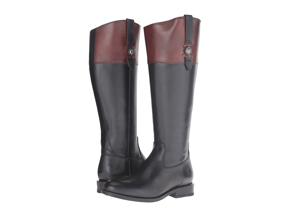 Frye Jayden Button Tall Wide (Black Multi Extend) Women