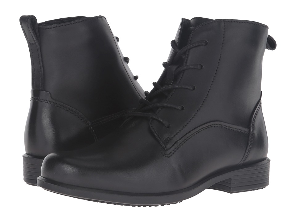 ECCO Touch 25 Lace Boot (Black 2) Women