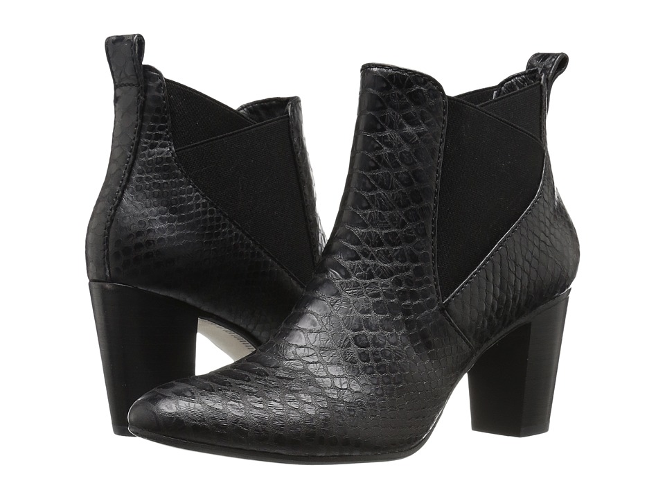 Johnston & Murphy Amber Bootie (Brown Italian Snake Print Leather) Women