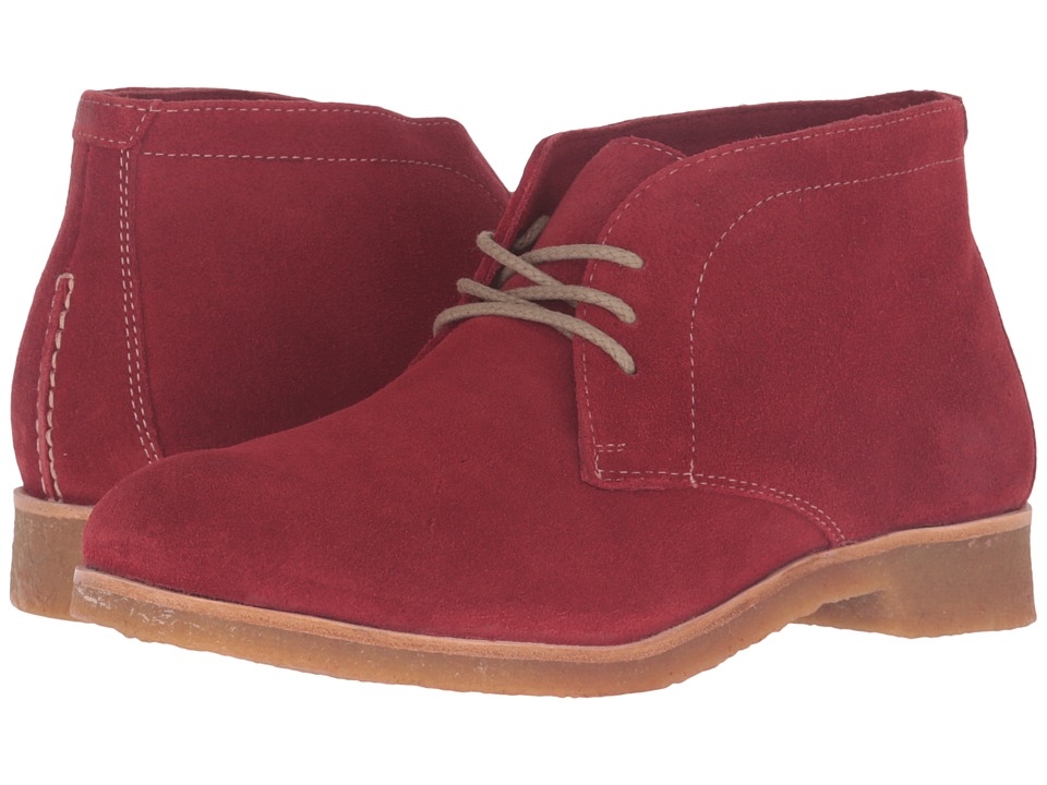 Johnston & Murphy Hayden Chukka (Dark Red Suede) Women