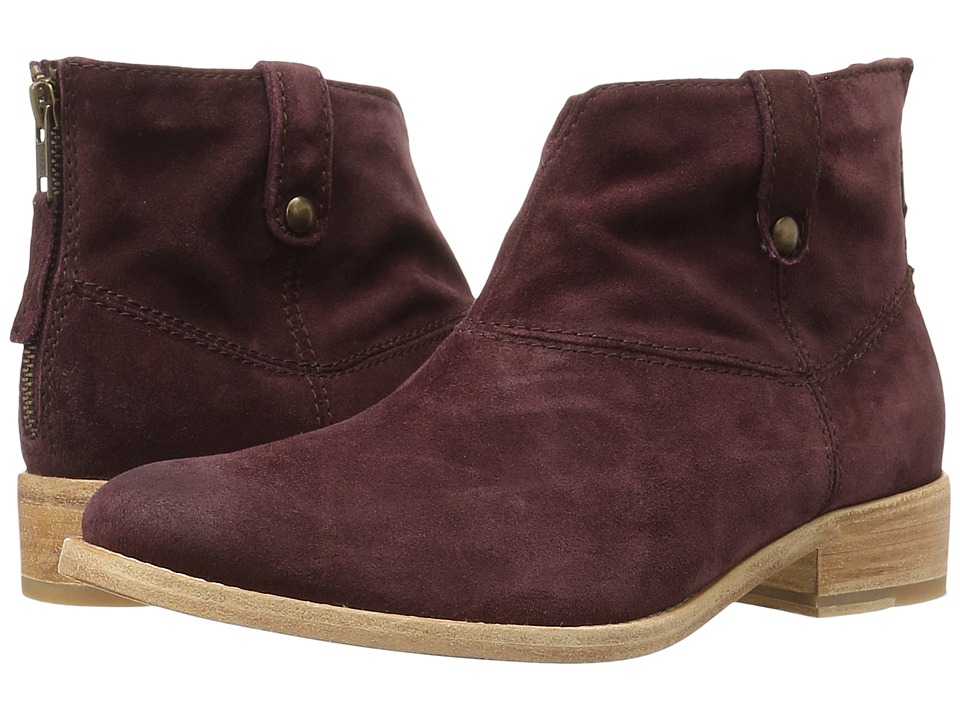 Johnston & Murphy Stephanie Boot (Wine Italian Suede) Women