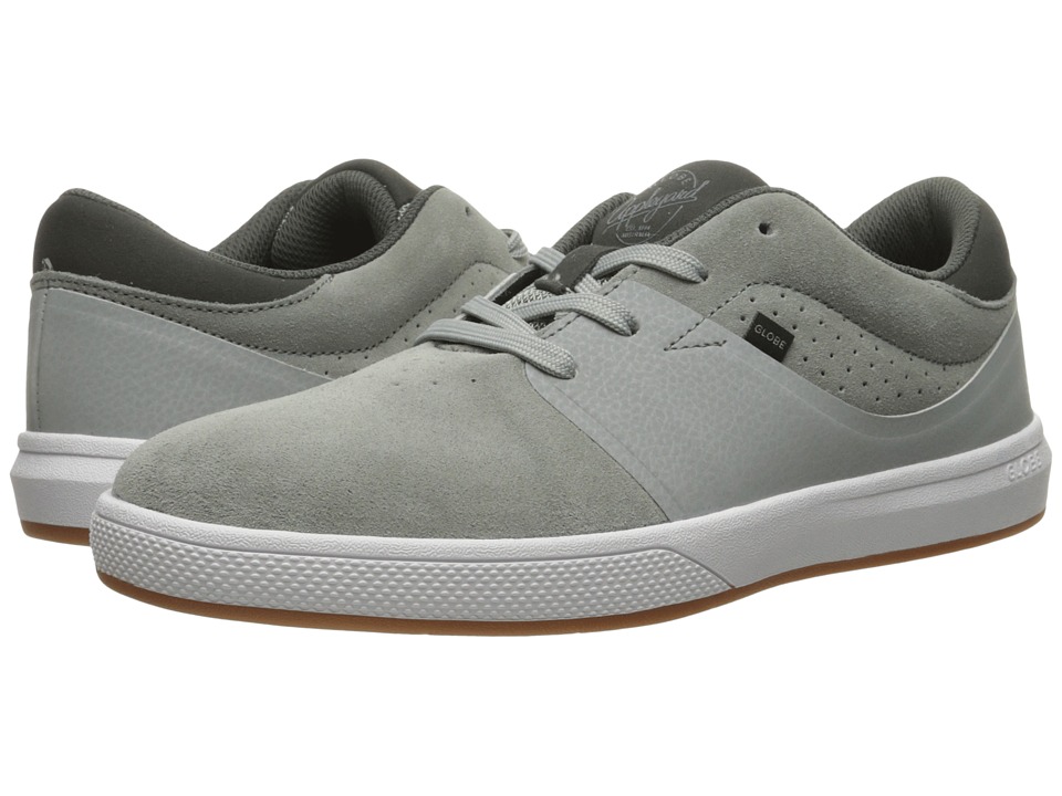 Globe Mahalo SG GreyWhite Mens Skate Shoes Globe Mahalo SG GreyWhite Mens Skate Shoes