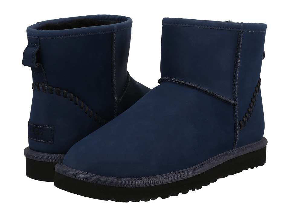 navy mini ugg boots