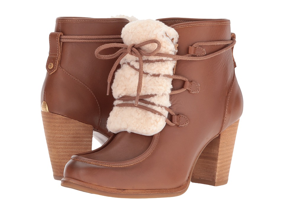 ugg high heel fur boots
