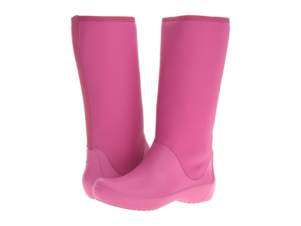 Crocs RainFloe Tall Boot (Berry) Women