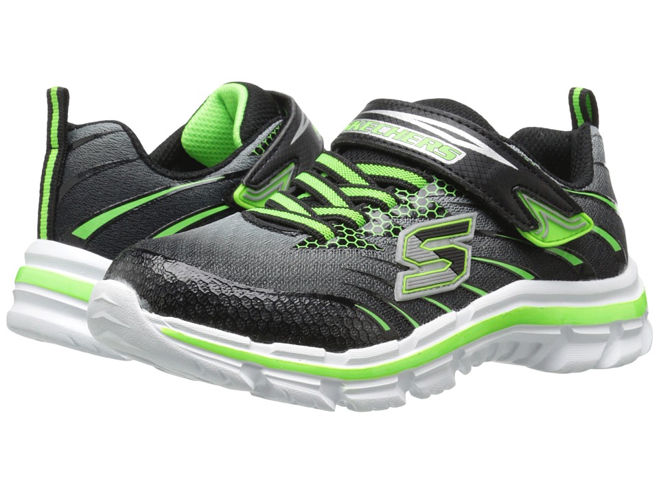 skechers slippers kids green