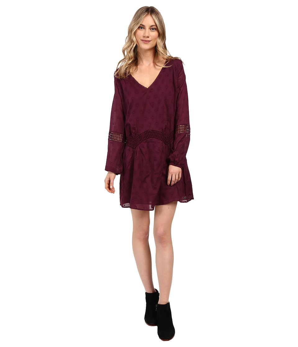 Roxy - Cali Stars Dress (Italian Plum) Women