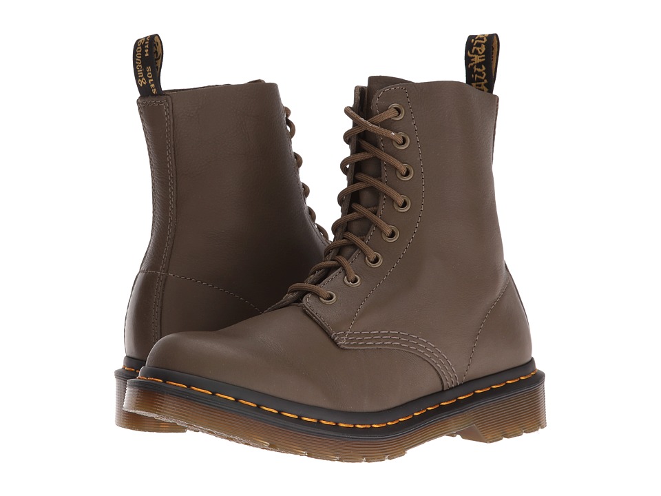 Dr. Martens Pascal 8-Eye Boot (Grenade Green Virginia) Women