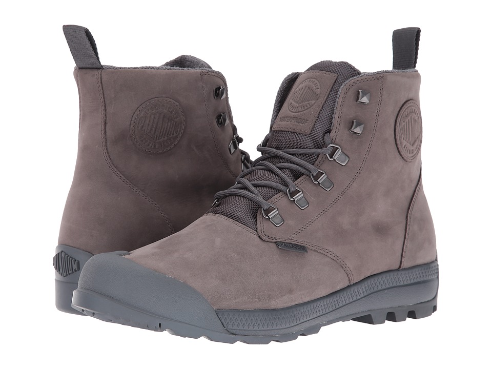 UPC 886890384754 Palladium Pampatech Hi Lea WP Eiffel Tower Iron Gate Lace up casual Shoes upcitemdb