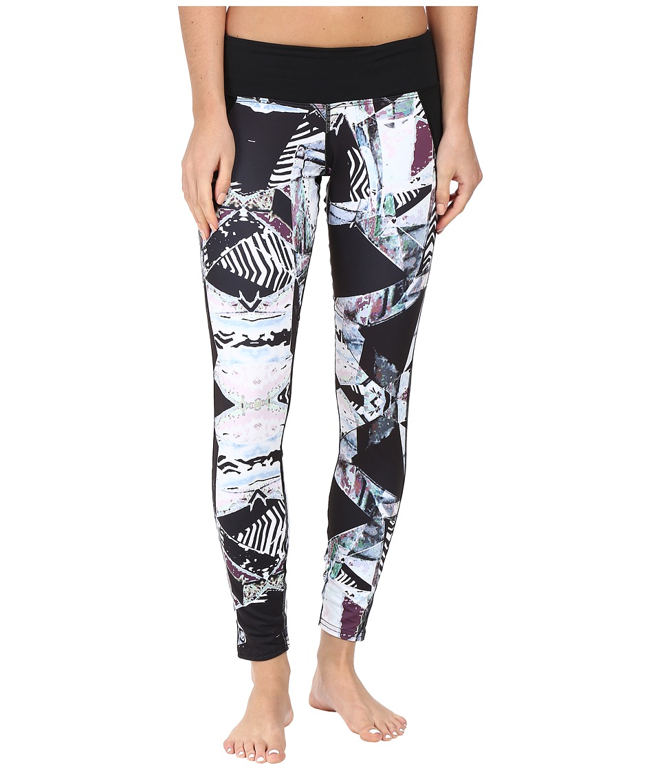 Hot Chillys MTF Flex Sublimated Print Tights (Live Wire/Black) Women