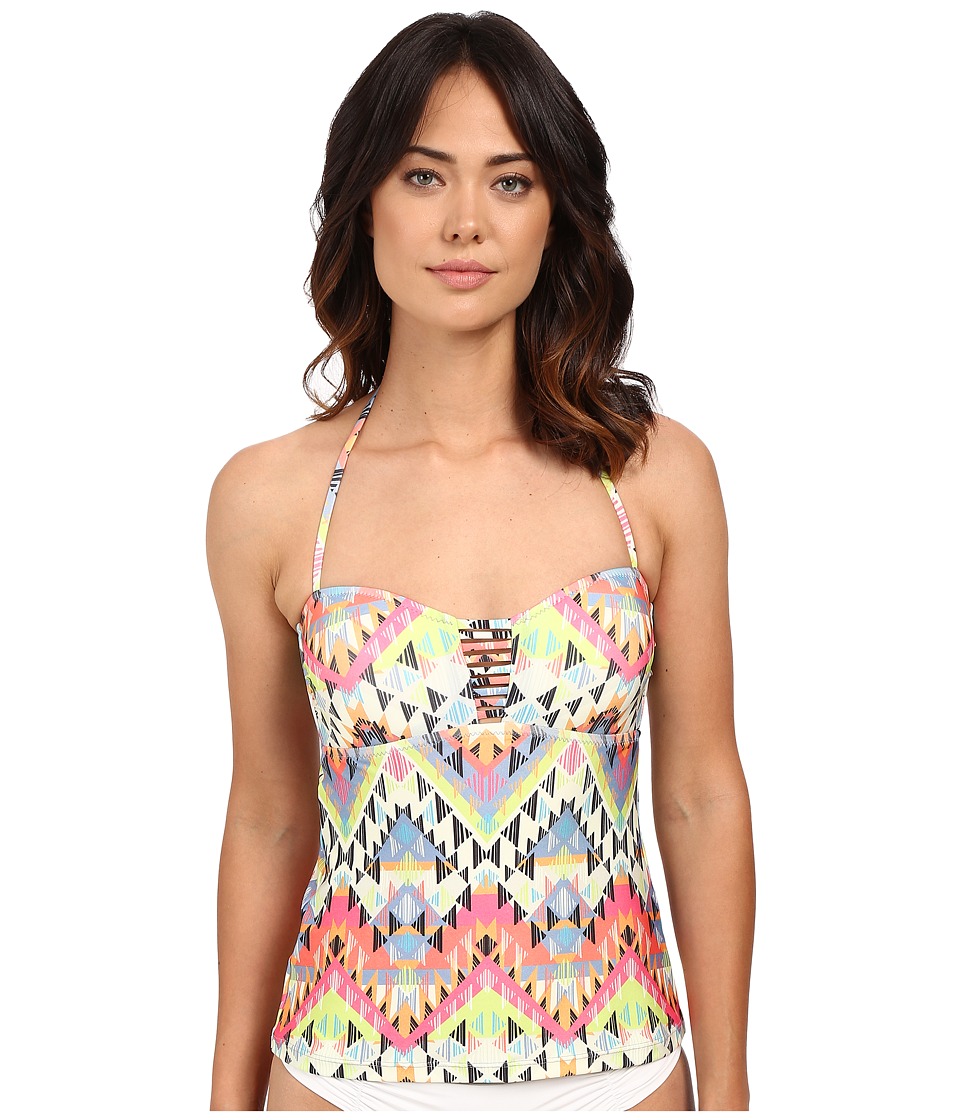 BECCA by Rebecca Virtue Cayenne Tankini Top (Multi) Women