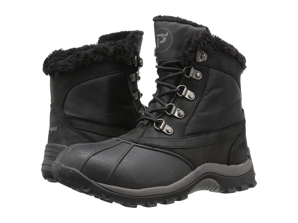 Propet Blizzard Mid Lace II (Black/Nylon) Women