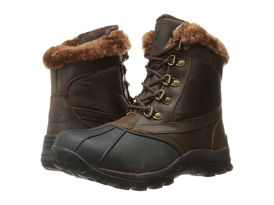 Propet Blizzard Mid Lace II (Brown/Nylon) Women