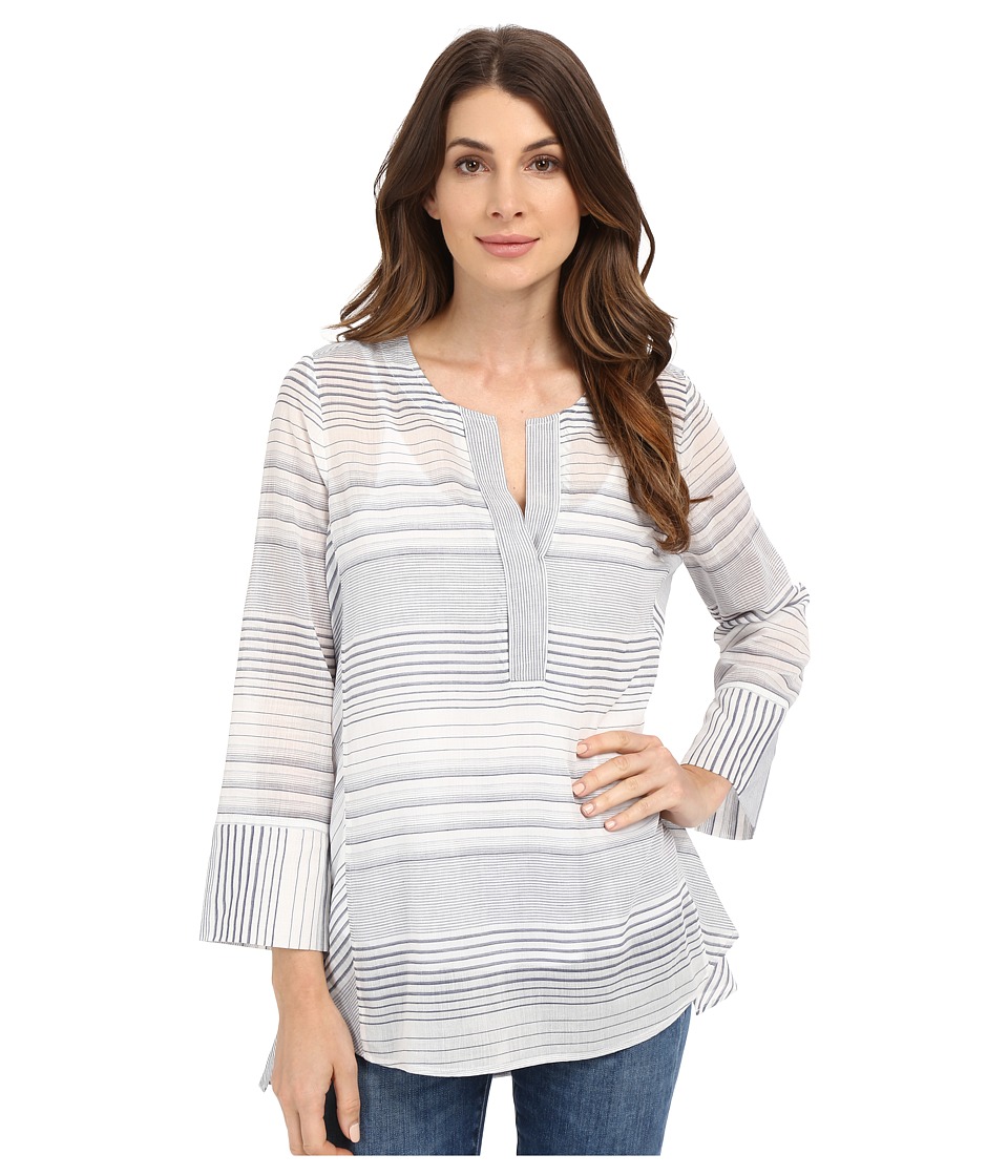 NYDJ - Stripe Tunic (Champion Navy) Women