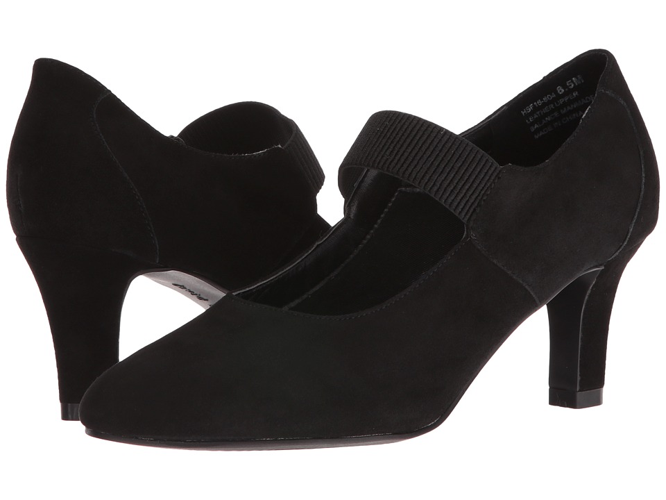 David Tate Dixie (Black Suede) Women