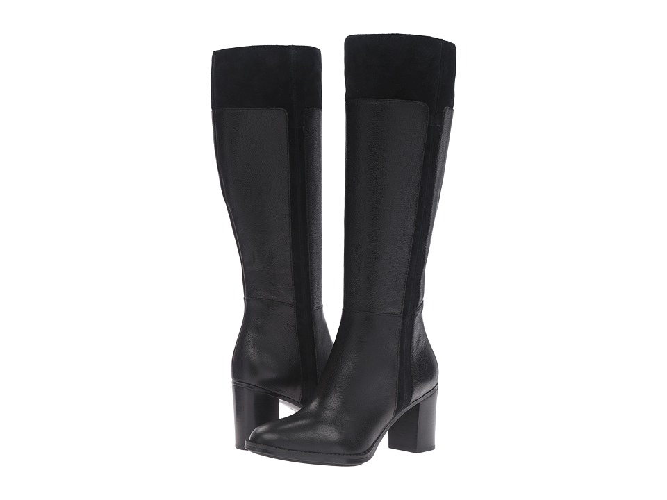 Naturalizer Frances (Black Leather/Suede) Women