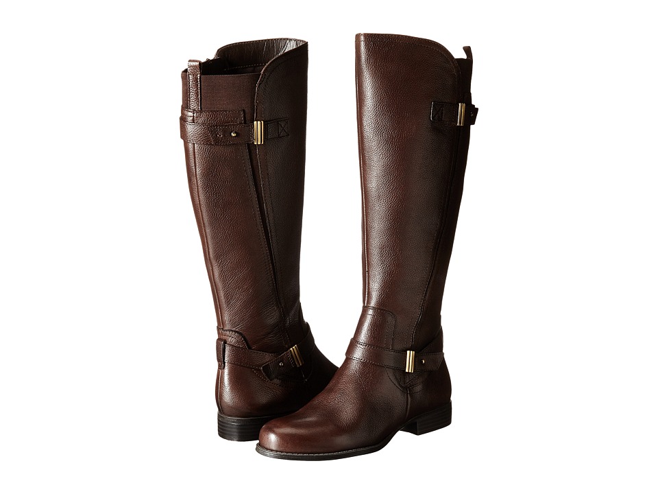 Naturalizer Joan Wide Calf (Oxford Brown Leather) Women